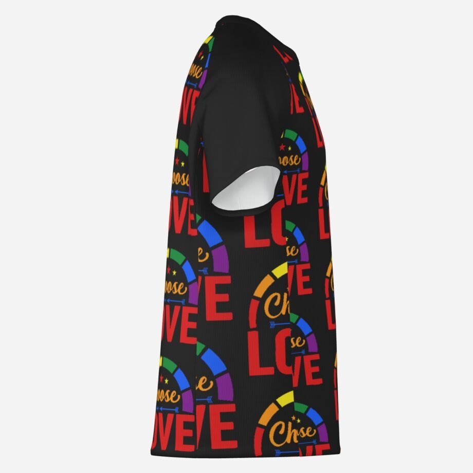 Choose Love Print Mens LGBTQ Premium T Shirt