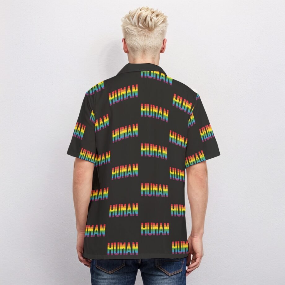 Human Print Hawaiian Shirt