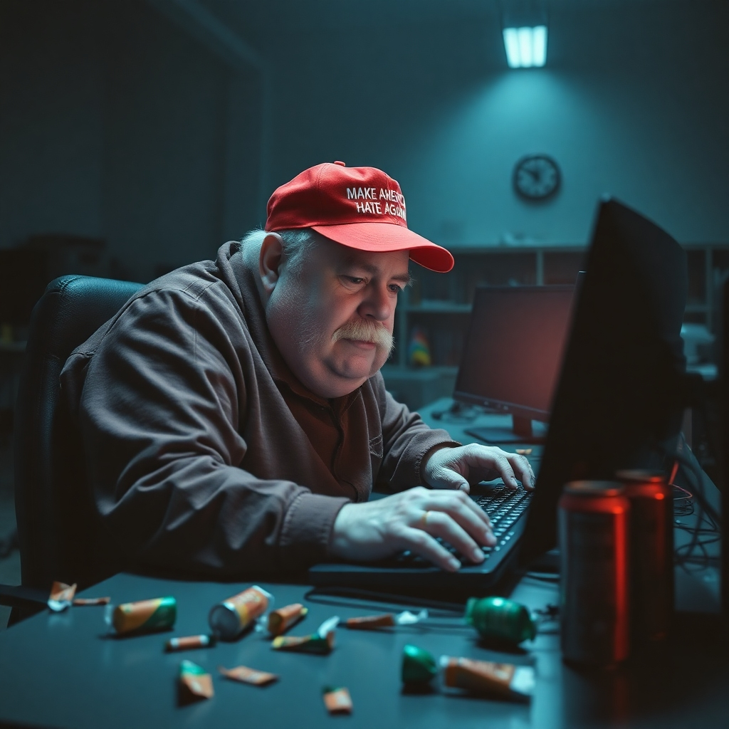 MAGA, MAKE AMERICA HATE AGAIN CYBER BULLY